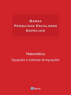 cover image of Temática--Matemática--Equações Sistemas Equações